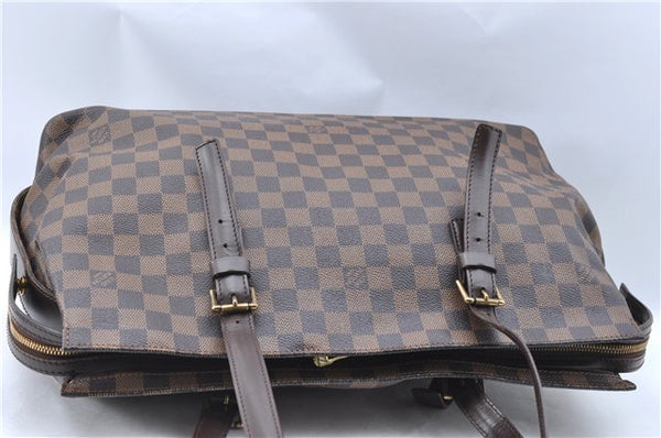 Authentic Louis Vuitton Damier Chelsea Shoulder Tote Bag N51119 LV H9590