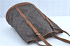 Authentic Louis Vuitton Monogram Bucket GM Shoulder Bag M42236 LV Junk H9593