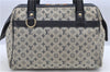 Authentic Louis Vuitton Monogram Mini Josephine PM Hand Bag Blue M92312 LV H9600