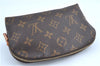 Authentic Louis Vuitton Monogram Pochette Cosmetic Pouch M47515 LV H9601