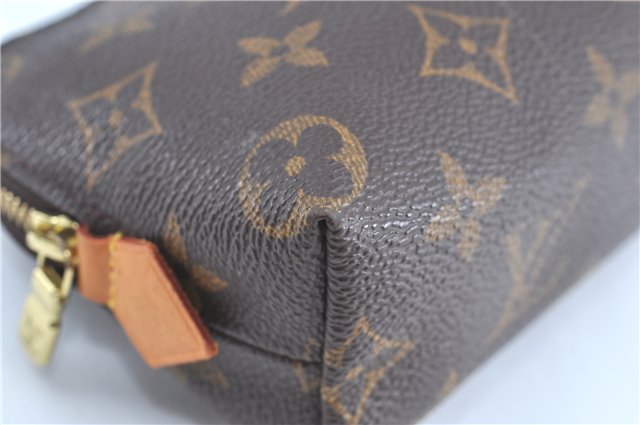 Authentic Louis Vuitton Monogram Pochette Cosmetic Pouch M47515 LV H9601