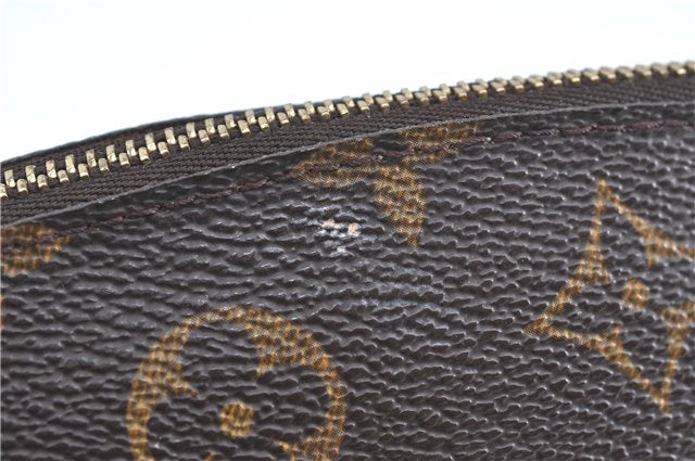 Authentic Louis Vuitton Monogram Pochette Cosmetic Pouch M47515 LV H9601