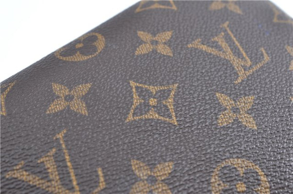 Authentic Louis Vuitton Monogram Pochette Cosmetic Pouch M47515 LV H9601