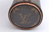 Authentic Louis Vuitton Monogram Trousse Ronde Pen Case Pouch M47630 LV H9605