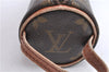 Authentic Louis Vuitton Monogram Trousse Ronde Pen Case Pouch M47630 LV H9605