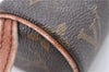 Authentic Louis Vuitton Monogram Trousse Ronde Pen Case Pouch M47630 LV H9605