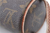 Authentic Louis Vuitton Monogram Trousse Ronde Pen Case Pouch M47630 LV H9605