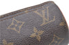 Authentic Louis Vuitton Monogram Trousse Ronde Pen Case Pouch M47630 LV H9605