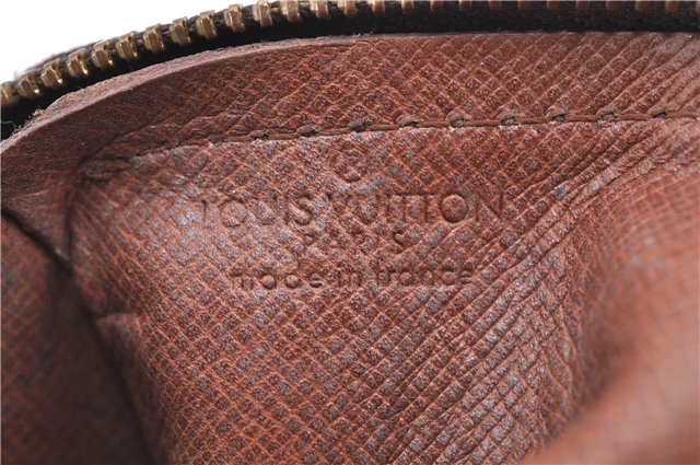 Authentic Louis Vuitton Monogram Trousse Ronde Pen Case Pouch M47630 LV H9605
