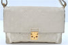 Auth Louis Vuitton Monogram Empreinte Fascinante Shoulder Bag M40807 White H9608