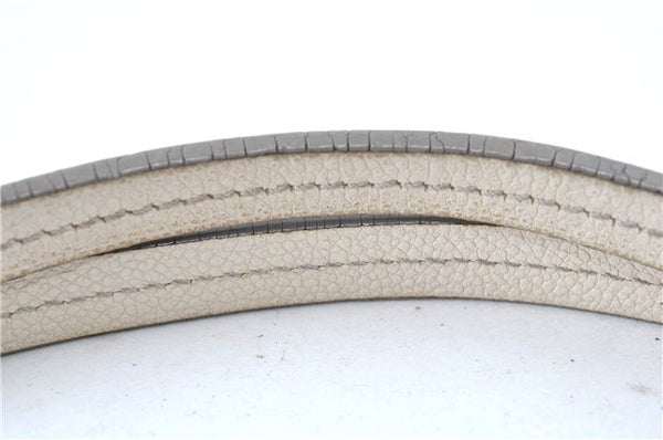 Auth Louis Vuitton Monogram Empreinte Fascinante Shoulder Bag M40807 White H9608