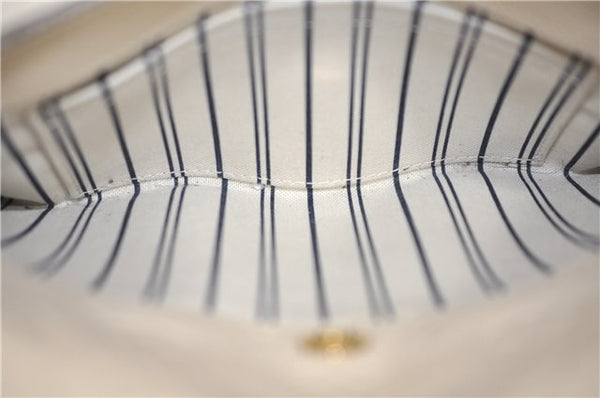 Auth Louis Vuitton Monogram Empreinte Fascinante Shoulder Bag M40807 White H9608