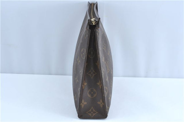 Auth Louis Vuitton Monogram Poche Toilette 26 Cosmetics Pouch M47542 LV H9615