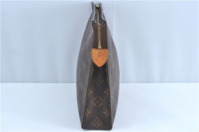 Auth Louis Vuitton Monogram Poche Toilette 26 Cosmetics Pouch M47542 LV H9615