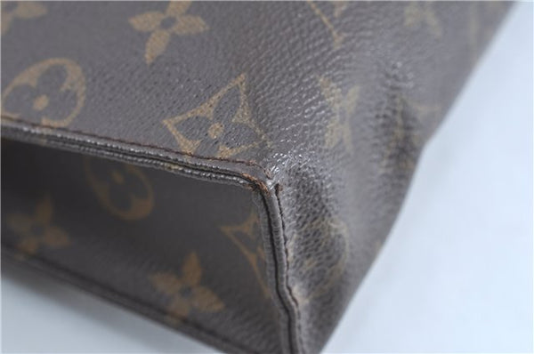 Auth Louis Vuitton Monogram Poche Toilette 26 Cosmetics Pouch M47542 LV H9615