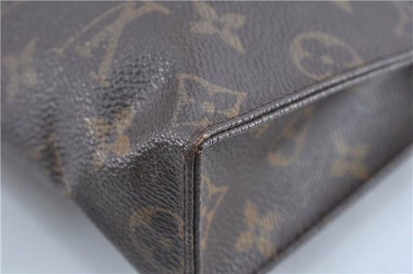 Auth Louis Vuitton Monogram Poche Toilette 26 Cosmetics Pouch M47542 LV H9615