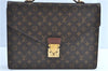 Auth Louis Vuitton Monogram Porte Documents Bandouliere M53338 Briefcase H9619