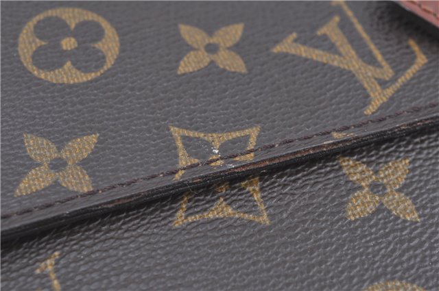 Auth Louis Vuitton Monogram Porte Documents Bandouliere M53338 Briefcase H9619