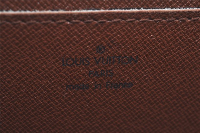 Auth Louis Vuitton Monogram Porte Documents Bandouliere M53338 Briefcase H9619