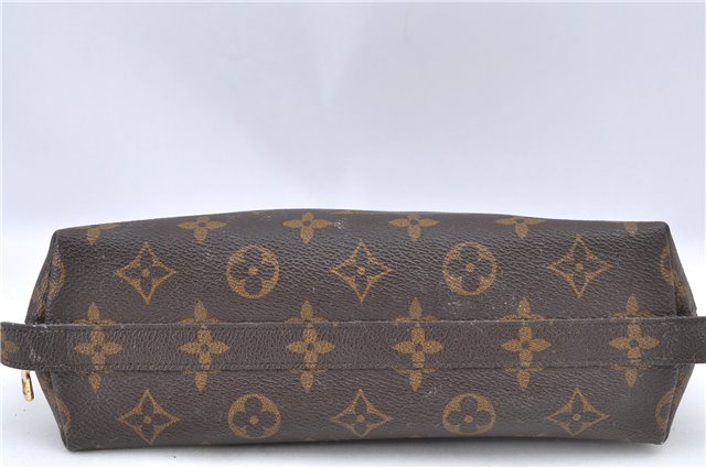 Louis Vuitton Monogram Trousse Demi Ronde 23 Cosmetic Pouch M47520 Junk H9620