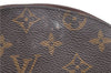 Louis Vuitton Monogram Trousse Demi Ronde 23 Cosmetic Pouch M47520 Junk H9620