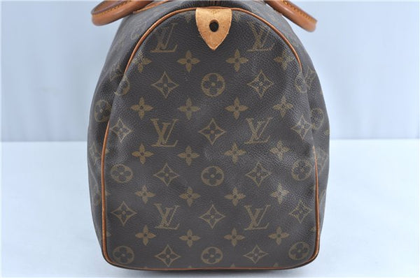 Authentic Louis Vuitton Monogram Speedy 40 Hand Bag M41522 LV H9621