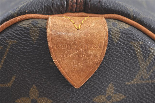 Authentic Louis Vuitton Monogram Speedy 40 Hand Bag M41522 LV H9621