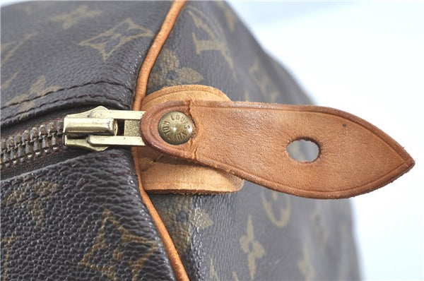 Authentic Louis Vuitton Monogram Speedy 40 Hand Bag M41522 LV H9621