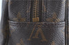 Auth Louis Vuitton Monogram Trousse Toilette 28 Clutch Hand Bag M47522 LV H9623