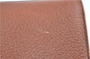 Authentic Burberrys Vintage Leather Shoulder Cross Body Bag Purse Brown H9625