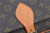 Authentic Louis Vuitton Monogram Cartouchiere MM M51253 Shoulder Cross Bag H9636