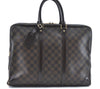 Authentic Louis Vuitton Damier Porte Documents Voyage Briefcase N41124 LV H9637