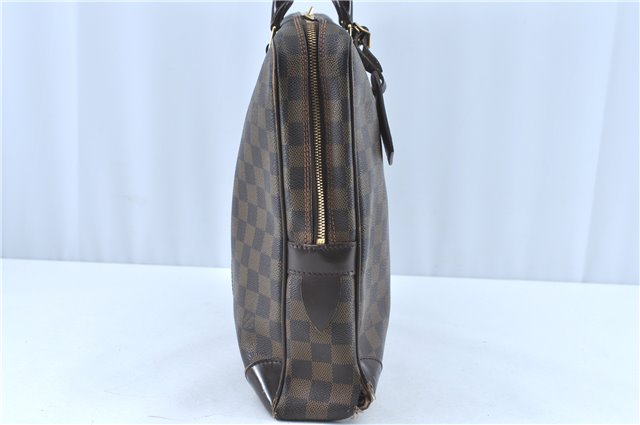 Authentic Louis Vuitton Damier Porte Documents Voyage Briefcase N41124 LV H9637