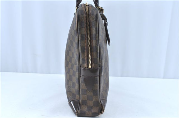 Authentic Louis Vuitton Damier Porte Documents Voyage Briefcase N41124 LV H9637