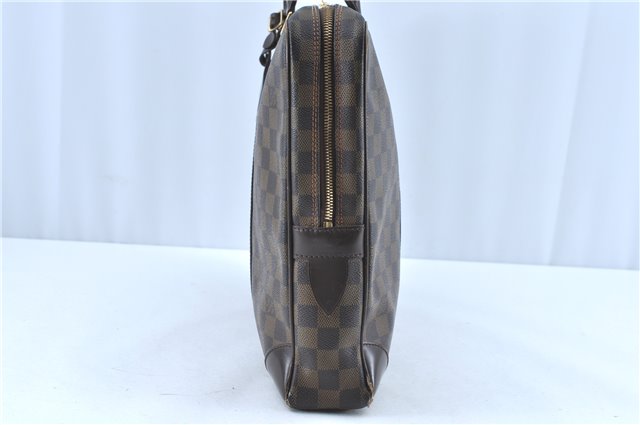 Authentic Louis Vuitton Damier Porte Documents Voyage Briefcase N41124 LV H9637