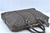 Authentic Louis Vuitton Damier Porte Documents Voyage Briefcase N41124 LV H9637