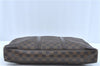 Authentic Louis Vuitton Damier Porte Documents Voyage Briefcase N41124 LV H9637
