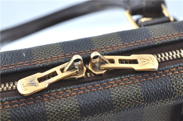 Authentic Louis Vuitton Damier Porte Documents Voyage Briefcase N41124 LV H9637