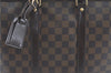 Authentic Louis Vuitton Damier Porte Documents Voyage Briefcase N41124 LV H9637