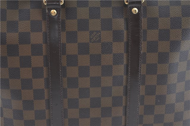 Authentic Louis Vuitton Damier Porte Documents Voyage Briefcase N41124 LV H9637