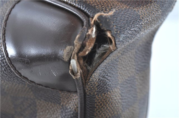 Authentic Louis Vuitton Damier Porte Documents Voyage Briefcase N41124 LV H9637