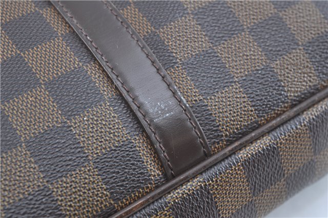 Authentic Louis Vuitton Damier Porte Documents Voyage Briefcase N41124 LV H9637