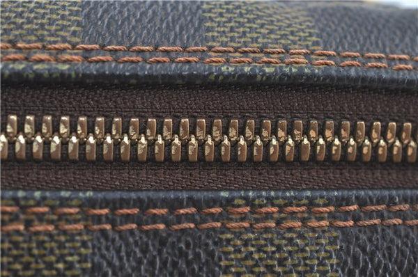 Authentic Louis Vuitton Damier Porte Documents Voyage Briefcase N41124 LV H9637