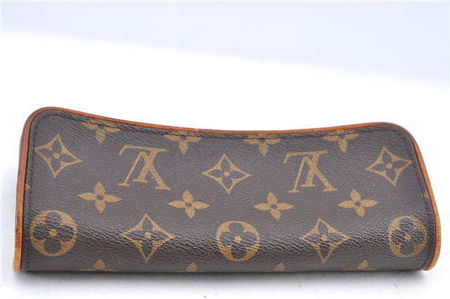 Authentic Louis Vuitton Monogram Pochette Twin PM Shoulder Bag M51854 Junk H9638