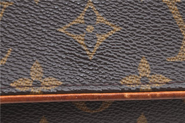 Authentic Louis Vuitton Monogram Pochette Twin PM Shoulder Bag M51854 Junk H9638