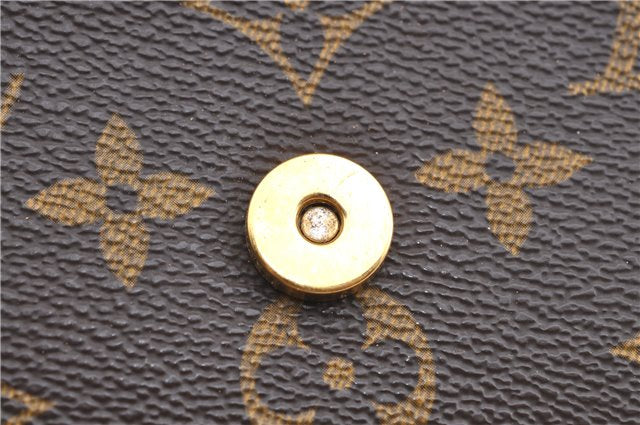 Authentic Louis Vuitton Monogram Pochette Twin PM Shoulder Bag M51854 Junk H9638