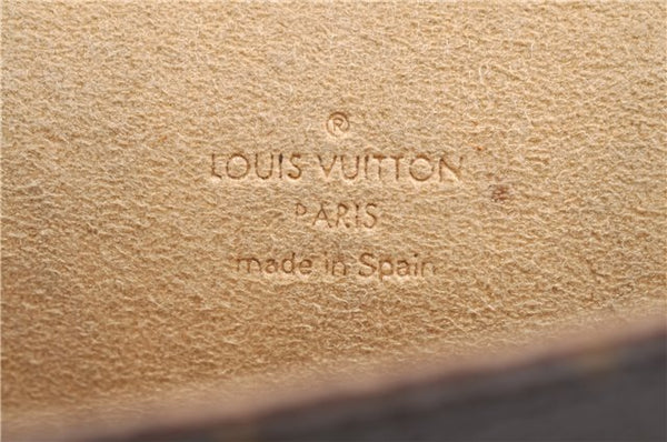 Authentic Louis Vuitton Monogram Pochette Twin PM Shoulder Bag M51854 Junk H9638