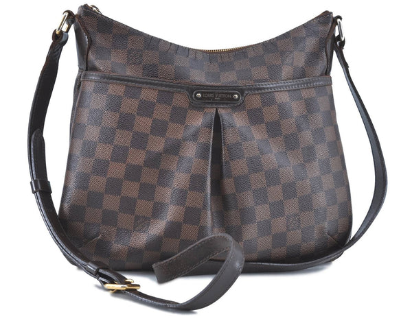 Auth Louis Vuitton Damier Bloomsbury PM Shoulder Cross Body Bag N42251 LV H9639