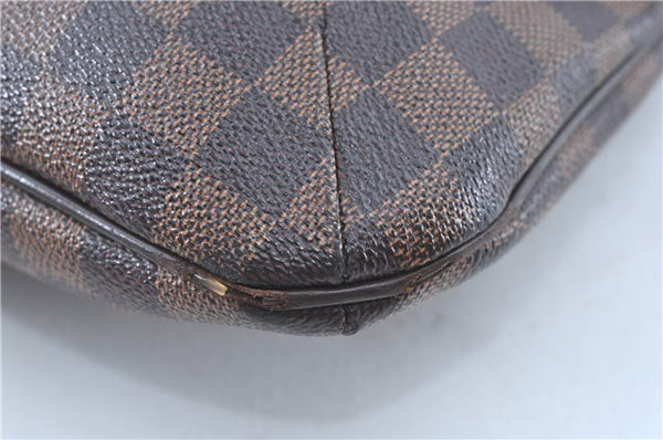 Auth Louis Vuitton Damier Bloomsbury PM Shoulder Cross Body Bag N42251 LV H9639