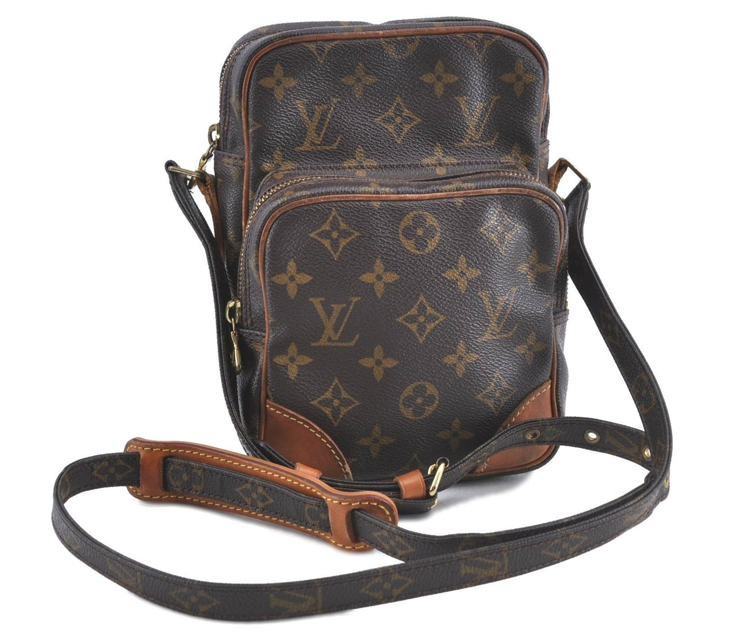 Authentic Louis Vuitton Monogram Amazone Shoulder Cross Body Bag M45236 LV H9650